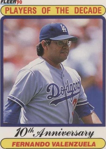 Fleer 1990 - Fernando Valenzuela #622