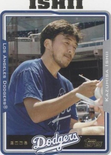 2005 Topps - Kazuhisa Ishii #583