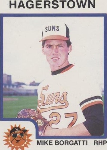 1987 ProCards Minor League - Michael Borgatti #1465