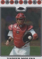 2008 Topps Chrome - Yadier Molina #170