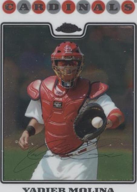 2008 Topps Chrome - Yadier Molina #170