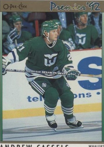 1991-92 O-Pee-Chee Premier - Andrew Cassels #72