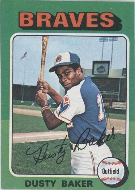 Topps Mini 1975 - Dusty Baker #33