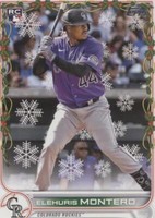 2022 Topps Holiday - Elehuris Montero #HW19