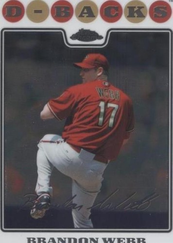 2008 Topps Chrome - Brandon Webb #41