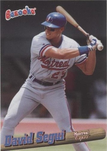 1996 Topps Bazooka - David Segui #110