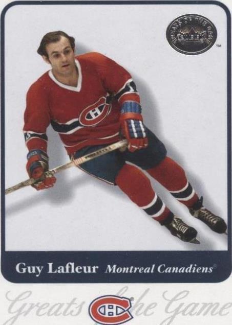 2001-02 Fleer Greats of the Game - Guy Lafleur #8