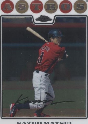 2008 Topps Chrome - Kazuo Matsui #153