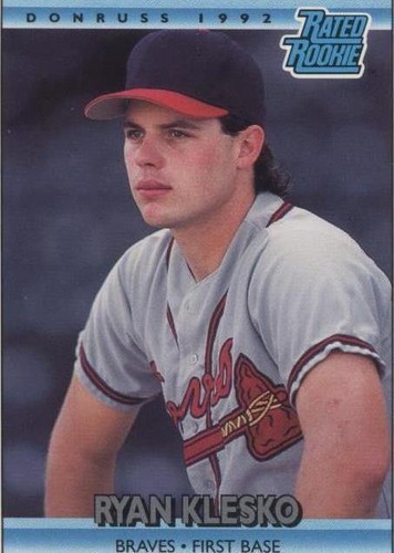 1992 Donruss - Ryan Klesko #13