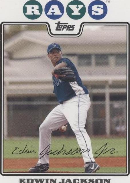 Topps 2008 - Edwin Jackson #354