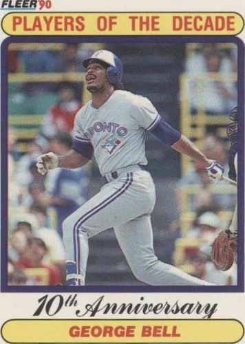 1990 Fleer - George Bell #628
