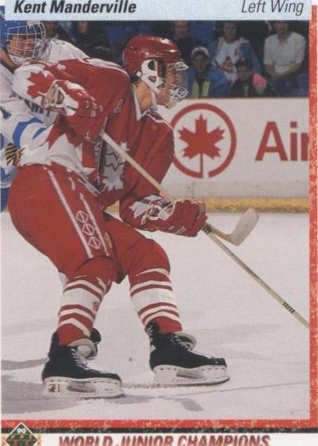 1990-91 Upper Deck - Kent Manderville #465