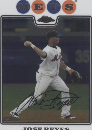 2008 Topps Chrome - Jose Reyes #19