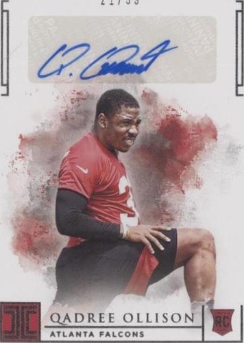 2019 Panini Impeccable Qadree Ollison #168