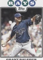 2008 Topps Updates & Highlights - Grant Balfour #UH48