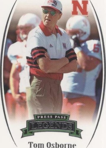 2007 Press Pass Legends Tom Osborne #82
