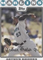 2008 Topps Updates & Highlights - Arthur Rhodes #UH258