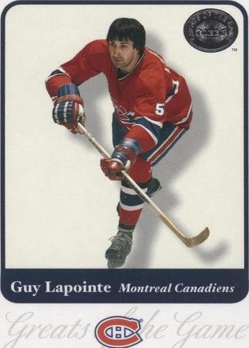 2001-02 Fleer Greats of the Game - Guy Lapointe #20