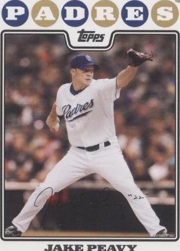 2008 Topps - Jake Peavy #50