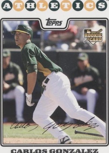 2008 Topps Updates & Highlights - Carlos Gonzalez #UH146