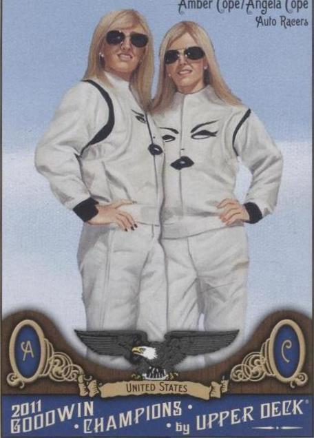 2011 Upper Deck Goodwin Champions - Amber Cope Angela Cope #186