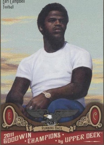 2011 Upper Deck Goodwin Champions Earl Campbell #82