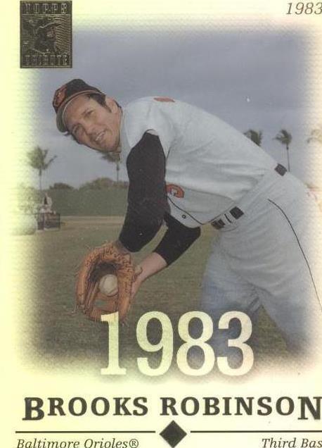 2004 Topps Tribute Hall of Fame - Brooks Robinson #21