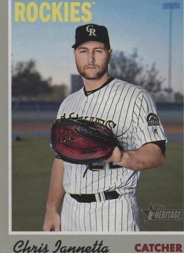 2019 Topps Heritage - Chris Iannetta #85
