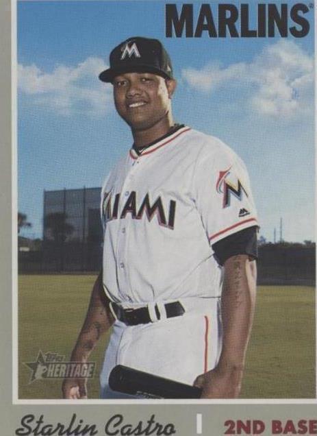 2019 Topps Heritage - Starlin Castro #452