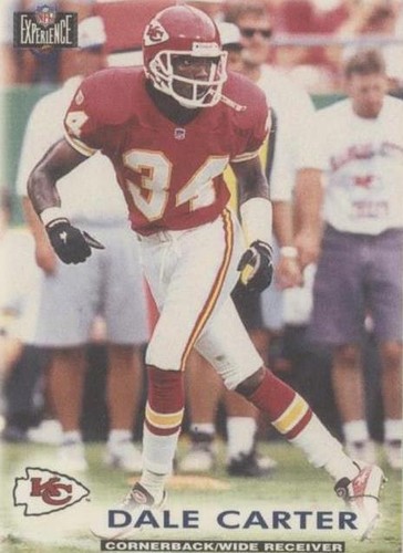 1997 Score Board NFL Experience Dale Carter #67