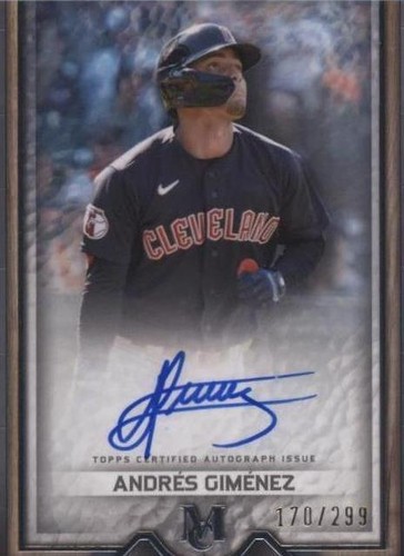 2023 Topps Museum Collection - Andres Gimenez #AA-AG