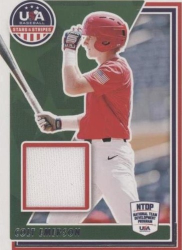 2022 Panini USA Baseball Stars & Stripes - Colt Emerson #USAM-CE