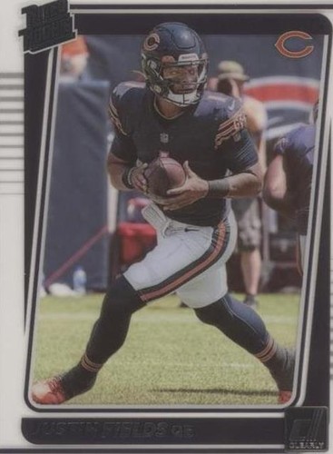 2021 Panini Clearly Donruss Justin Fields #53