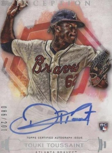 2019 Topps Inception - Touki Toussaint #RES-TT