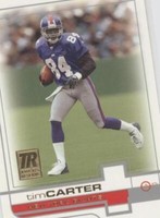 2002 Topps Reserve Tim Carter #126