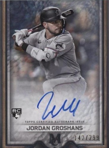 2023 Topps Museum Collection - Jordan Groshans #AA-JG