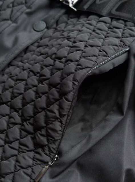 Pre-owned Max Mara Lady Weekend Maxmara Solid Color Hooded Waistband Casual Down Jacket In Black