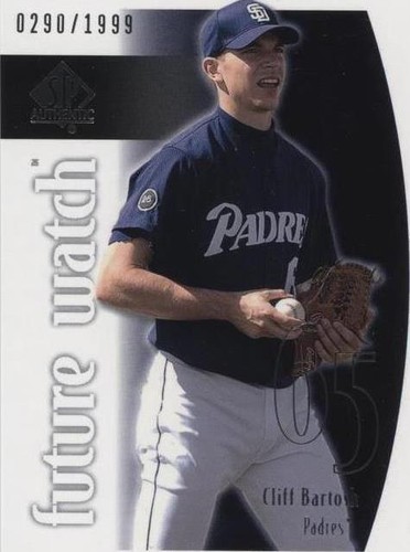 2002 SP Authentic - Cliff Bartosh #121