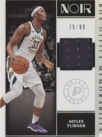2019-20 Panini Noir - Myles Turner #BM-MTU