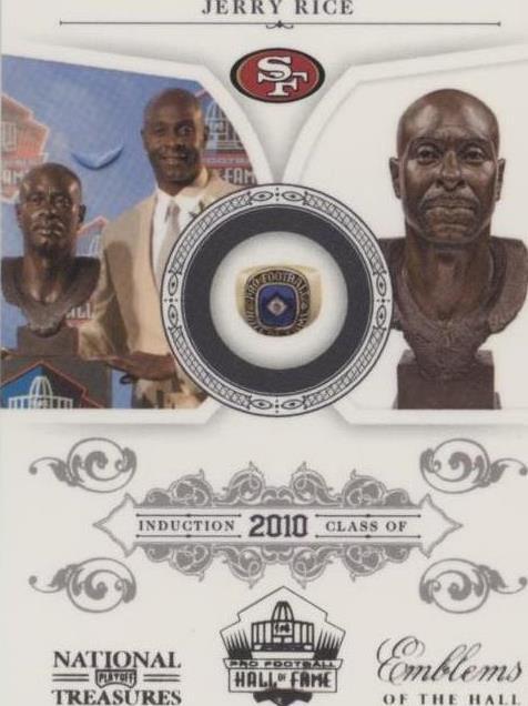Playoff National Treasures Jerry Rice #14 2010