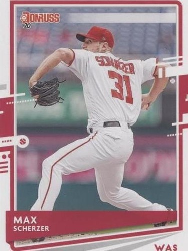 2020 Panini Donruss - Max Scherzer #123