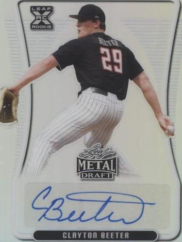 2020 Leaf Metal Draft - Clayton Beeter #BA-CB1