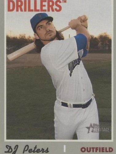 2019 Topps Heritage Minor League Edition - D.J. Peters #171