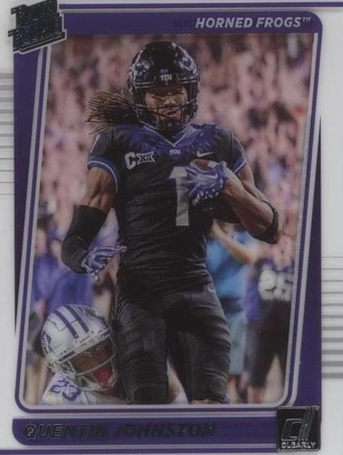 2023 Panini Chronicles Draft Picks Quentin Johnston #28