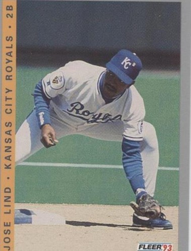 1993 Fleer Final Edition - Jose Lind #F-221