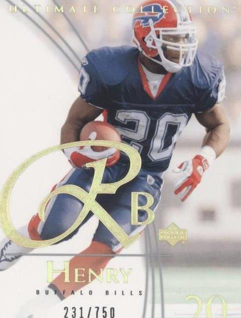 2003 Upper Deck Ultimate Collection Travis Henry #53