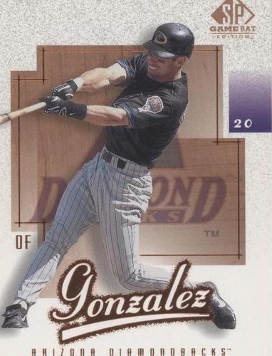2001 SP Game Bat Edition - Luis Gonzalez #62