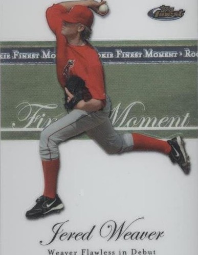 2007 Topps Finest - Jered Weaver #RFM-JW