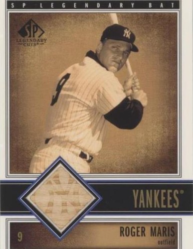 2002 SP Legendary Cuts - Roger Maris #B-RMA
