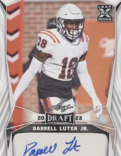 2023 Leaf Draft Darrell Luter Jr. #BA-DLJ